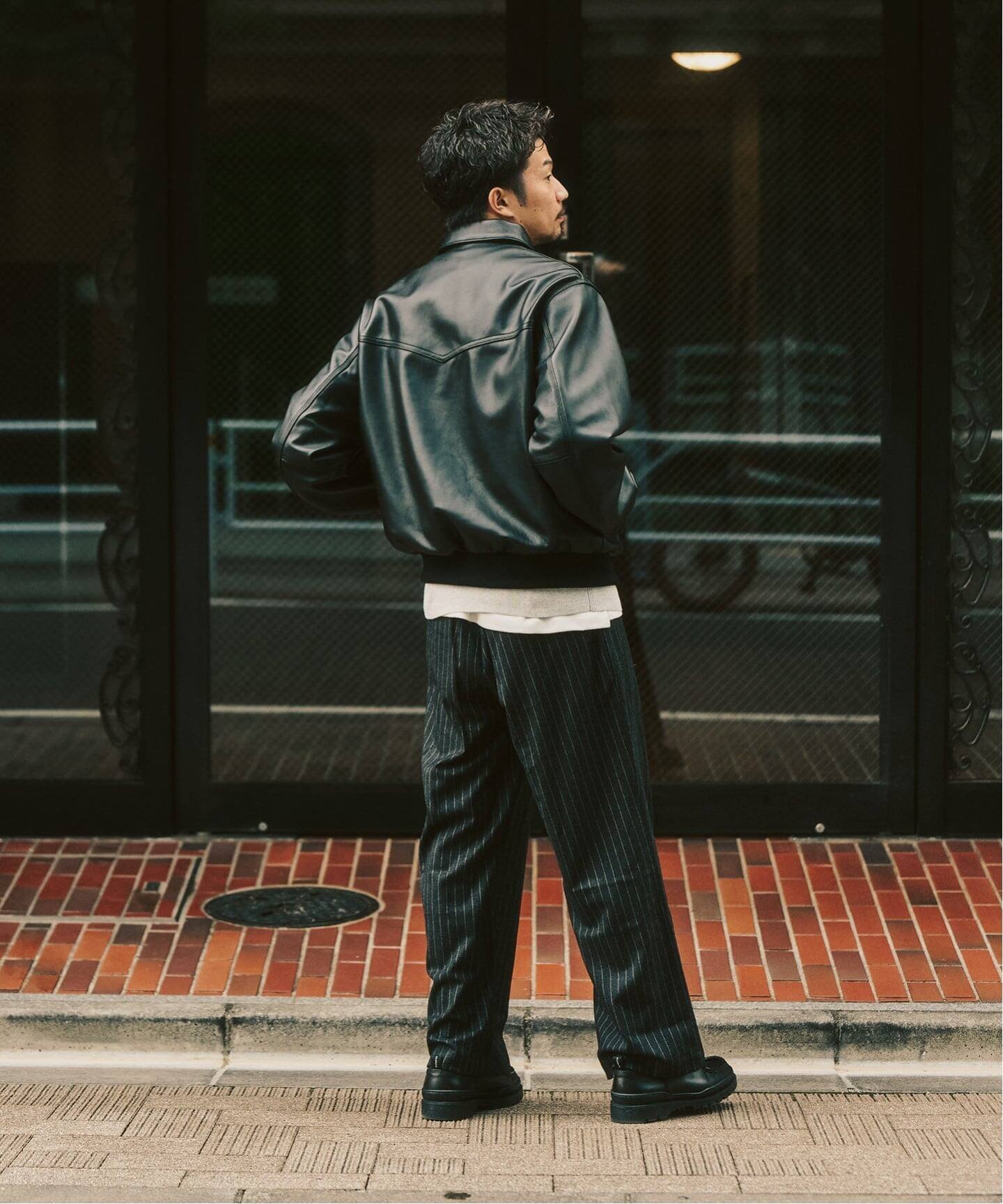 417 EDIFICE｜SHEEP LEATHER JACKET / シープレザージャケット