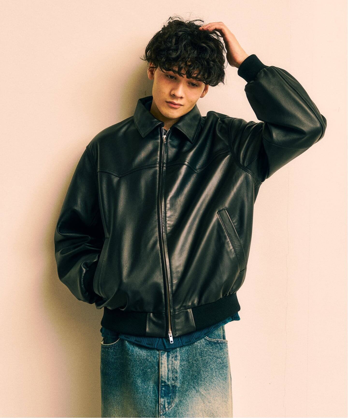 417 EDIFICE｜SHEEP LEATHER JACKET / シープレザージャケット