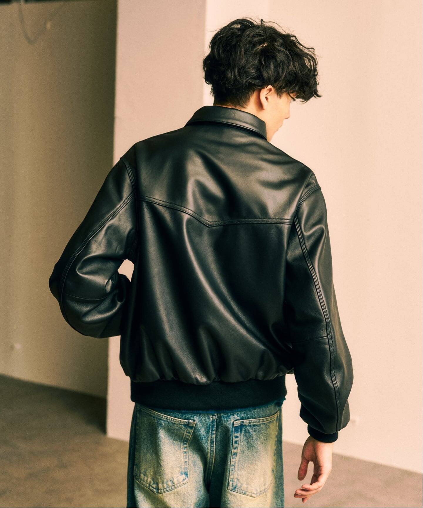 417 EDIFICE｜SHEEP LEATHER JACKET / シープレザージャケット
