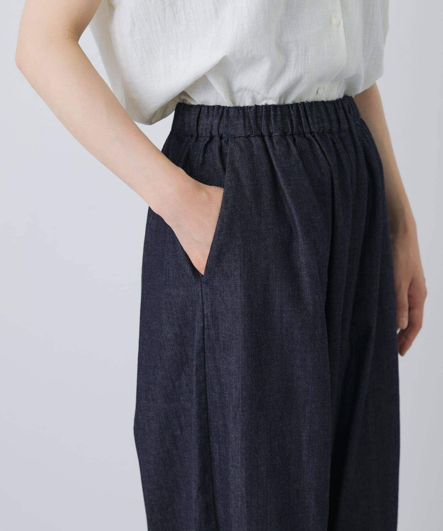 かぐれ｜デニムボリュームパンツ | Rakuten Fashion(楽天ファッション