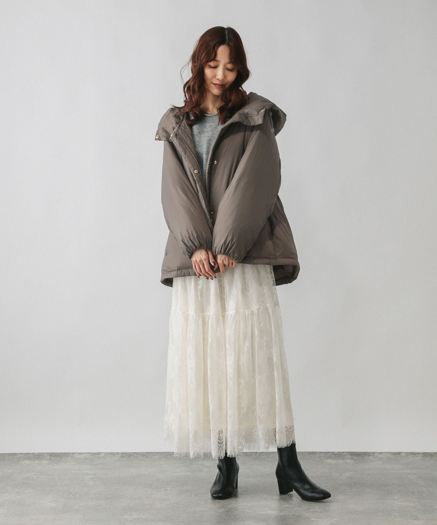 GLOBAL WORK｜エアリュクスダウンフードブルゾン/495695 | Rakuten