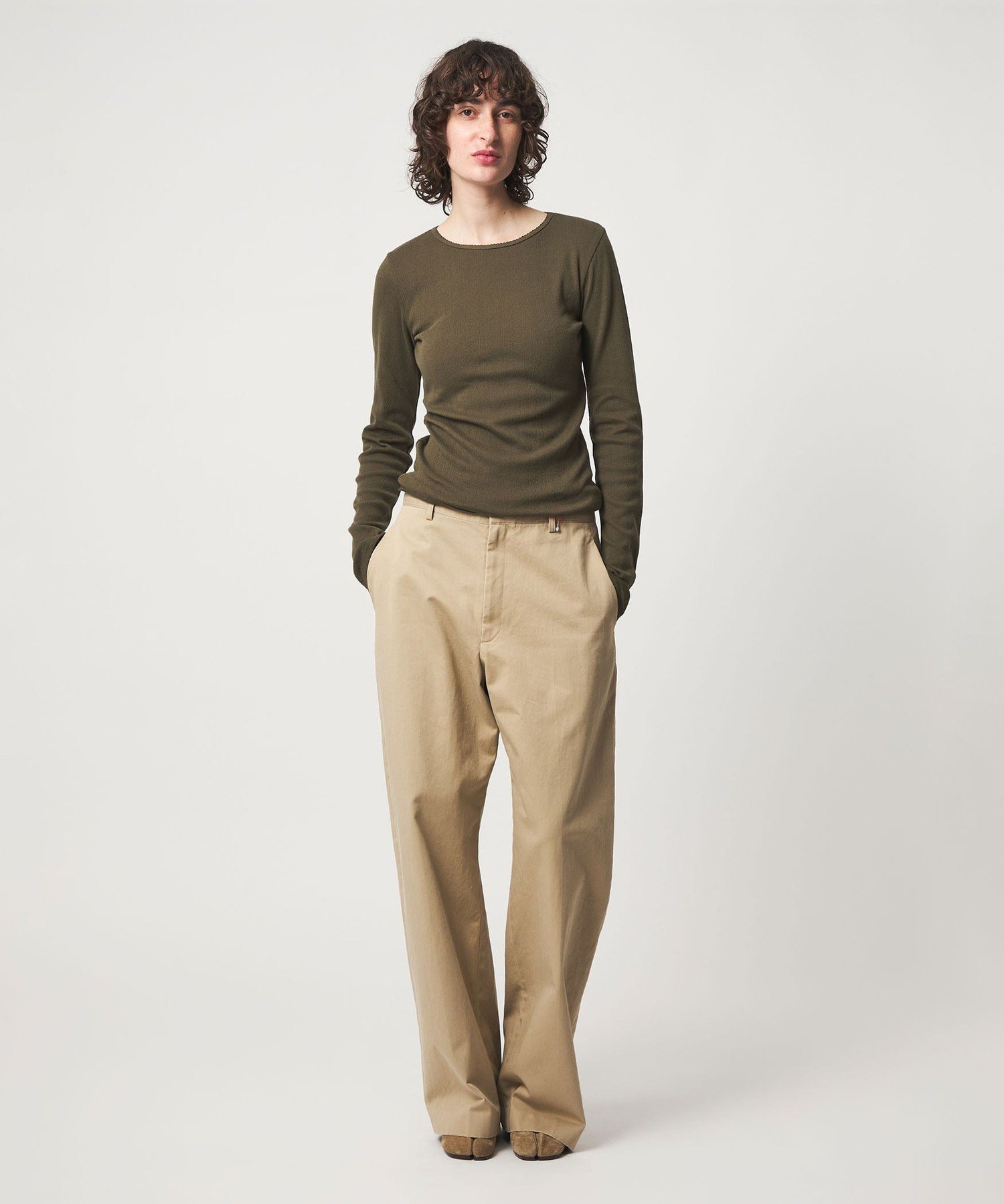 【限定価格】＜6(ROKU)＞コットン チノ パンツ UNITED ARROWS LTD. OUTLET｜<6(ROKU)>コットン チノ パンツ | Rakuten