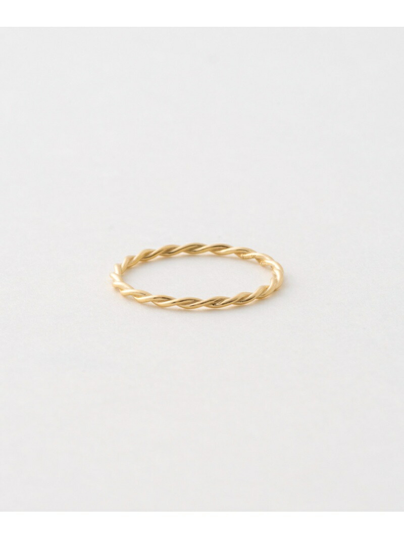 Jouete｜K10YG レイヤー クラフト リング | Rakuten Fashion(楽天