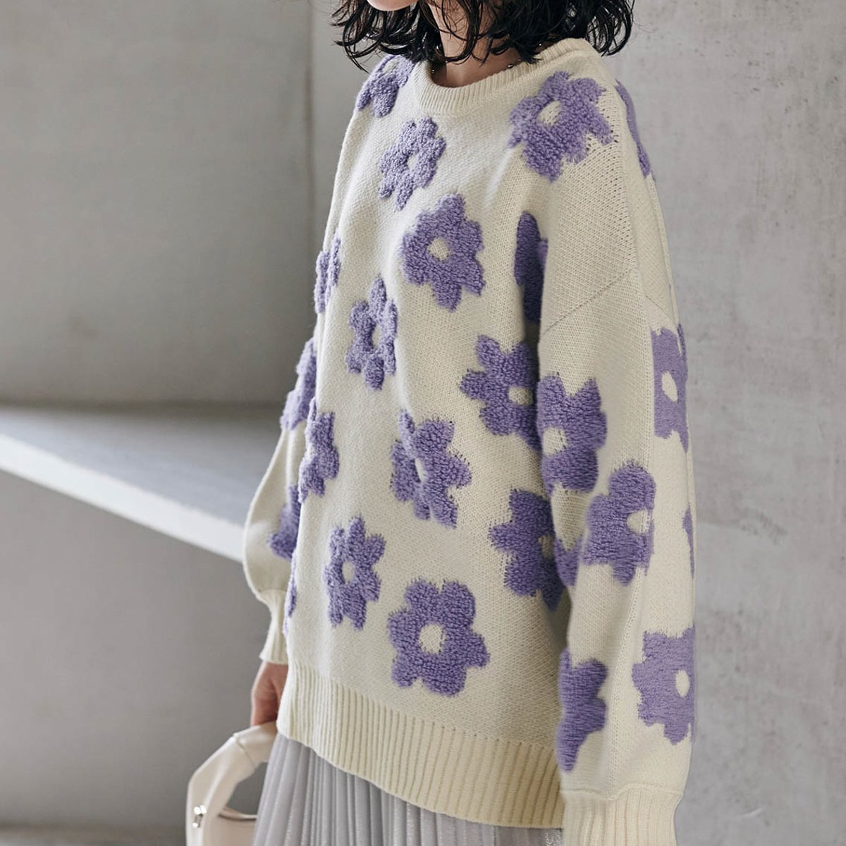 Ranan｜花柄ジャカードニット | Rakuten Fashion(楽天ファッション／旧