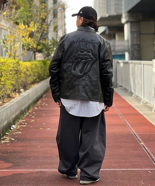 JACKROSE｜【The Rolling Stones×JACKROSE】 LAMB LEATHER S RIDERS