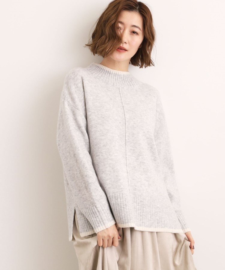 grove｜【洗える】ふんわりウール混オーバーサイズニット | Rakuten