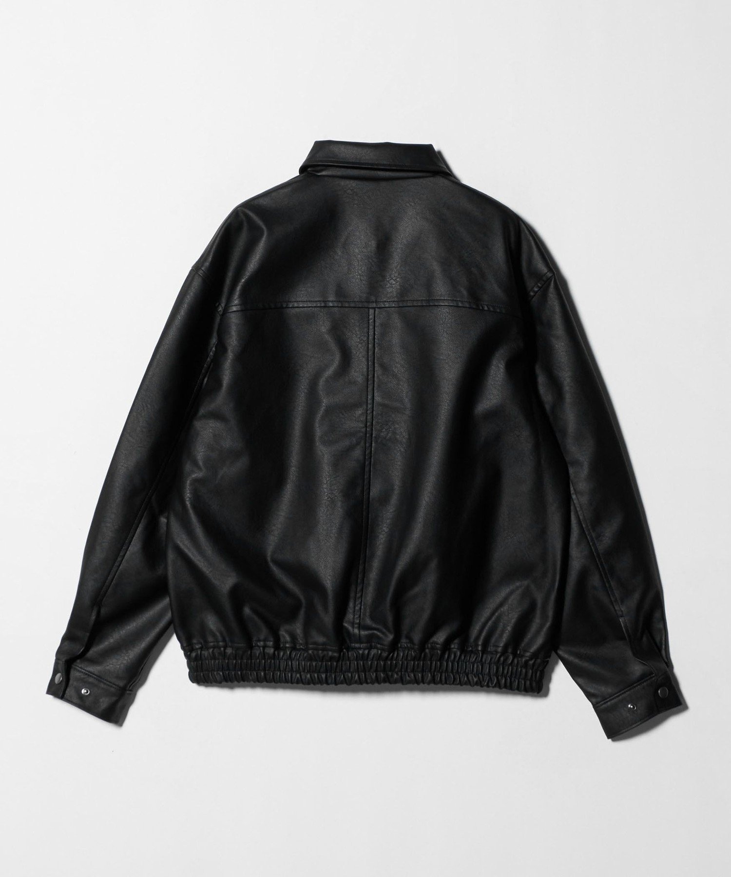 UNITED ARROWS LTD. OUTLET｜クラック レザーライク ブルゾン<A DAY IN