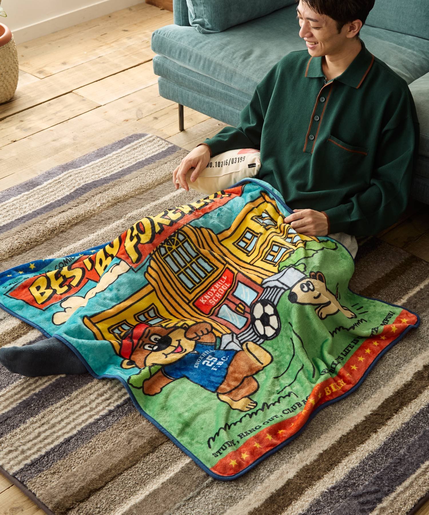 niko and ｜【BILLY(ビリー)】ブランケット/90×120cm | Rakuten