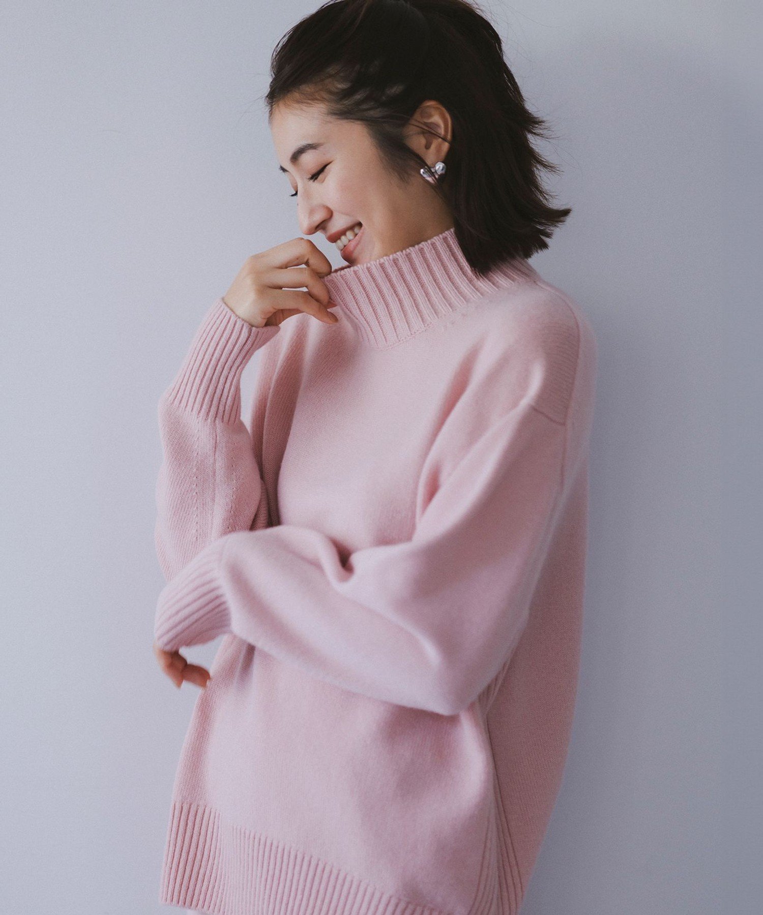 23区｜【洗える】カシミヤブレンド ハイネック ニット | Rakuten