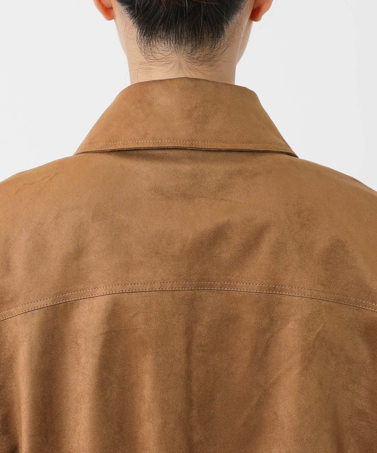 BARNYARDSTORM｜フェイクスエードブルゾン | Rakuten Fashion(楽天