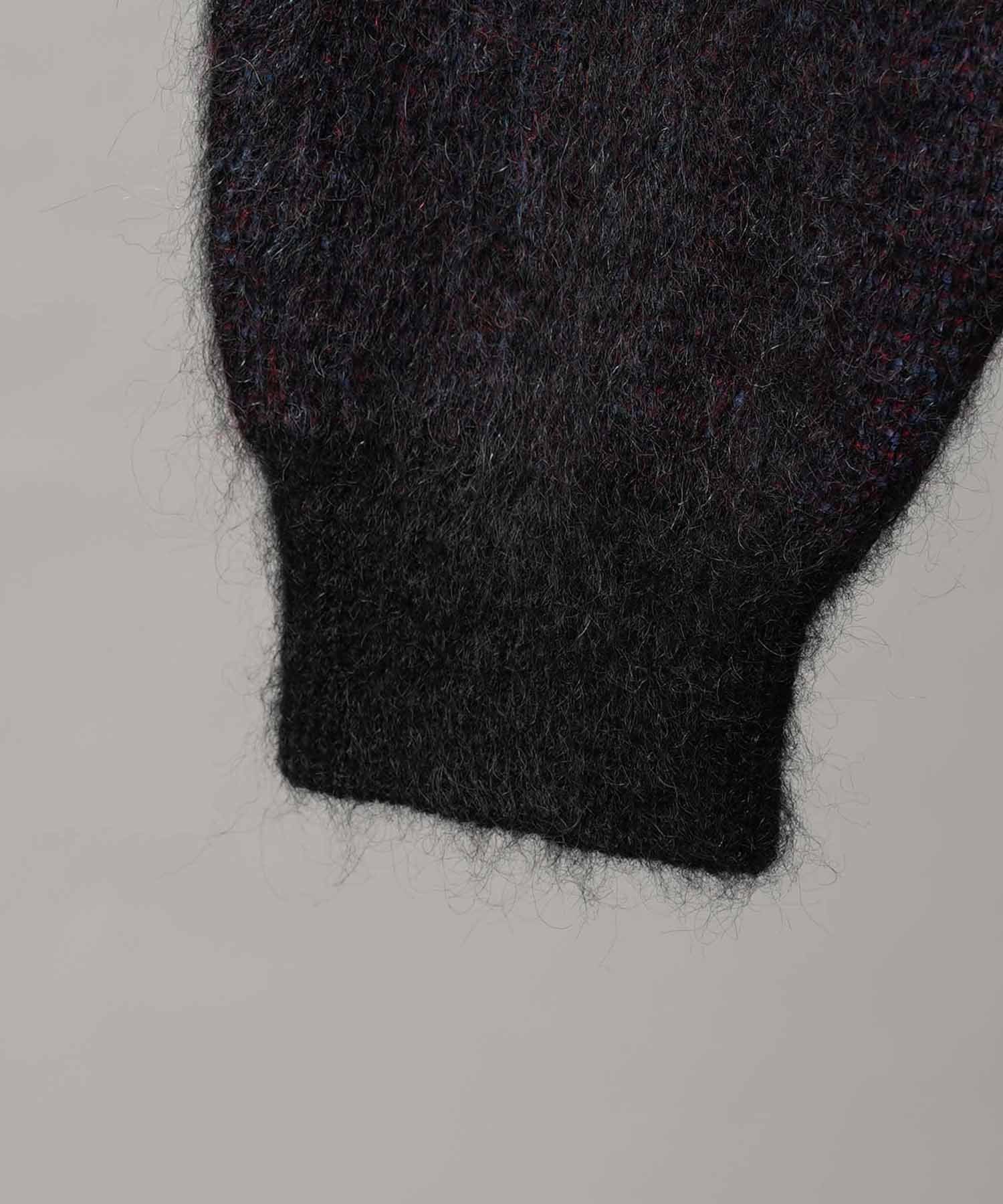 MAISON SPECIAL｜Flower Gradation Mohair Shaggy Knit Pullover