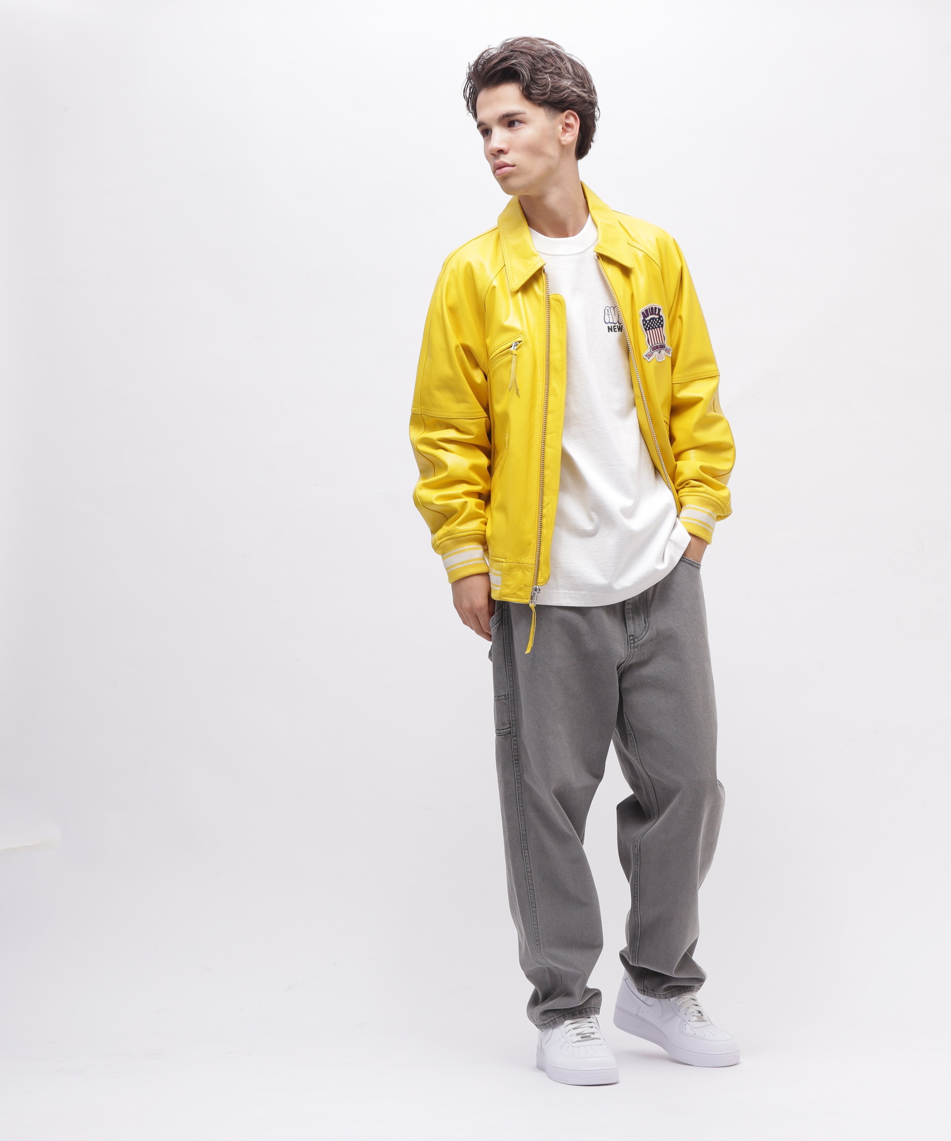 AVIREX｜LIGHT SIGNATURE VARSITY JACKET/ライト シグネチャー バー