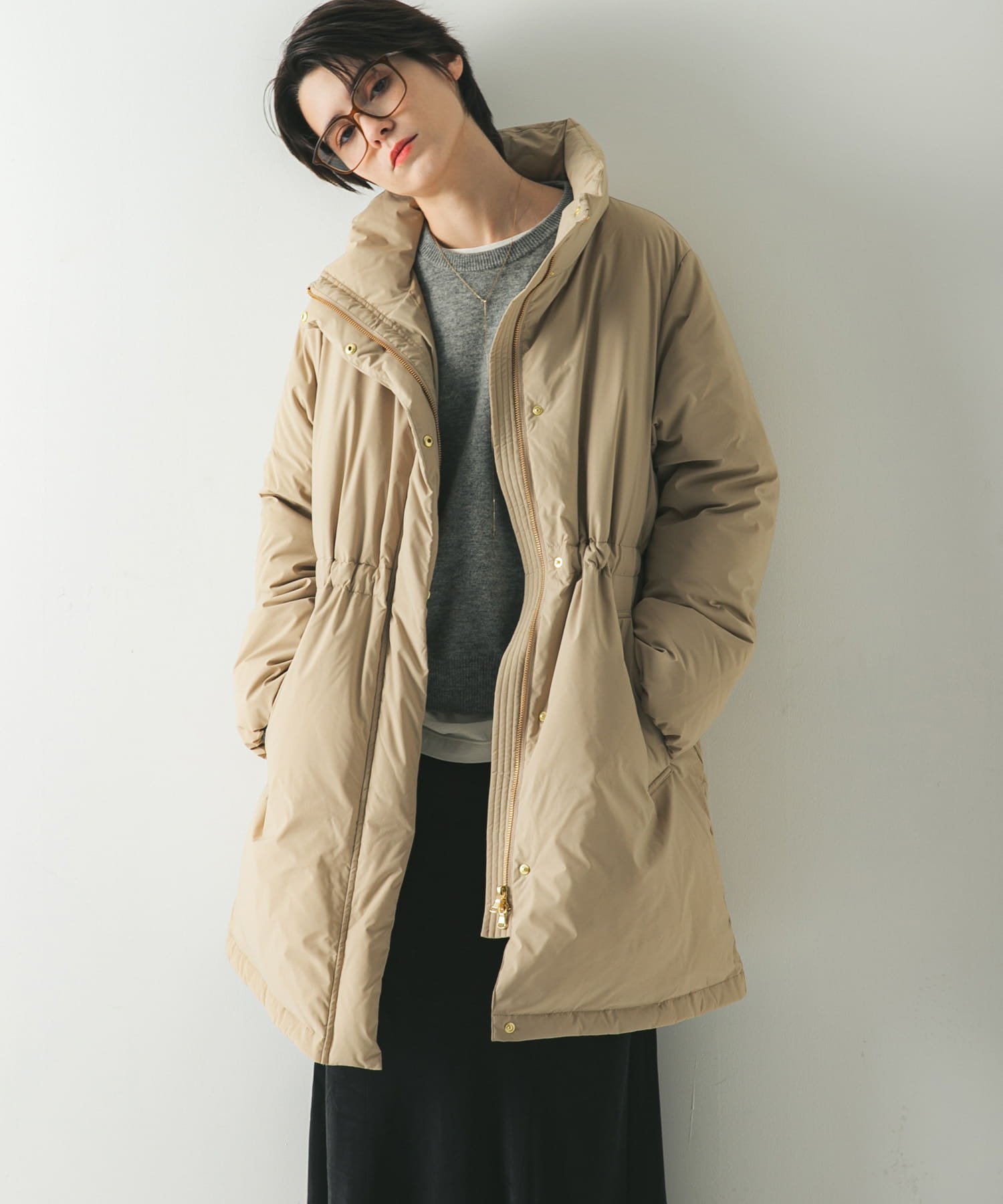 URBAN RESEARCH｜スタンドカラードロストダウンコート | Rakuten