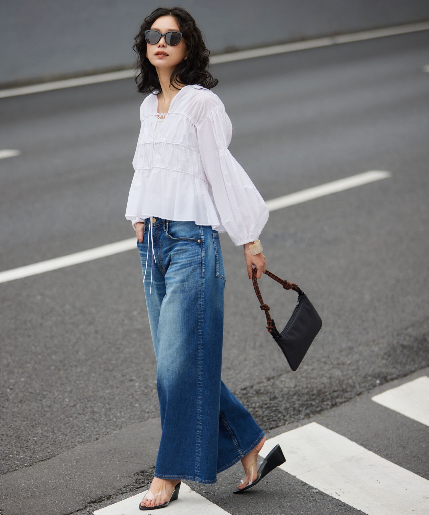 BARNYARDSTORM｜SURT / ルーズシルエットデニム【WEB限定サイズL