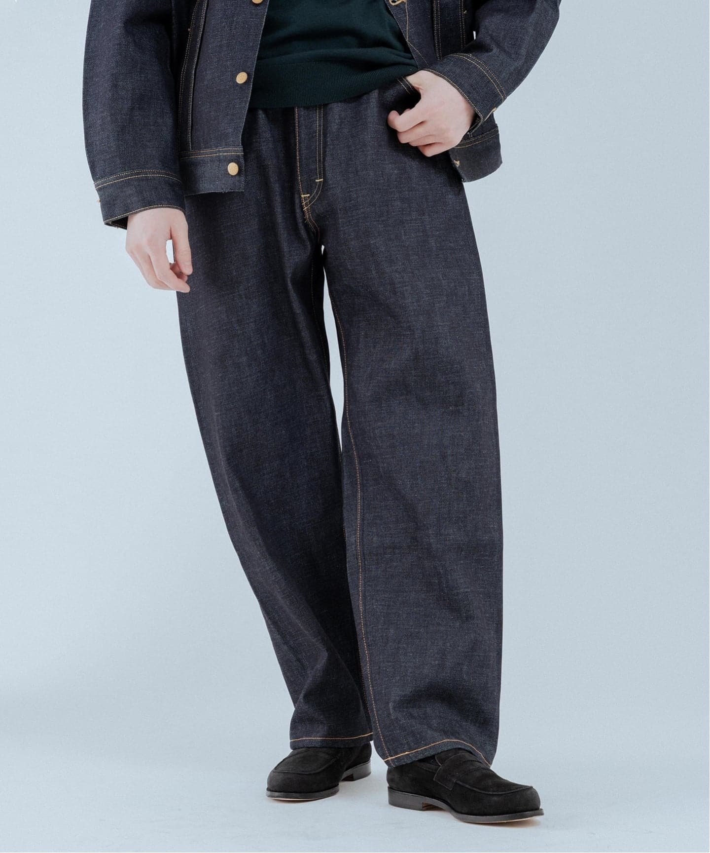 EDIFICE｜Lee (リー) 別注 101*101-Z RIDERS RIGID デニムパンツ