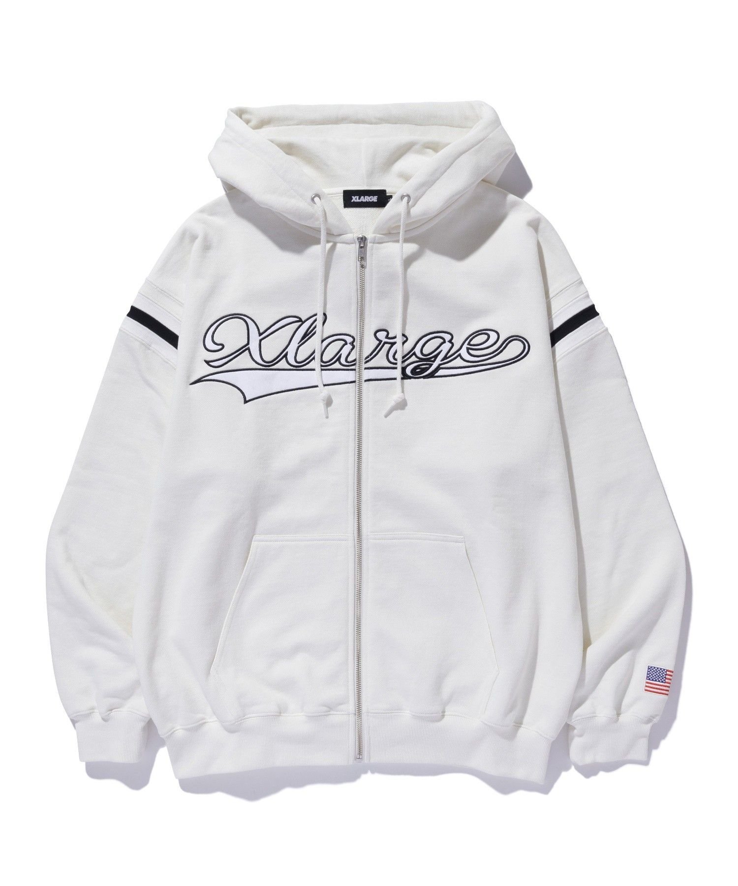 XLARGE｜LINE ZIP UP HOODED SWEATSHIRT | Rakuten Fashion(楽天