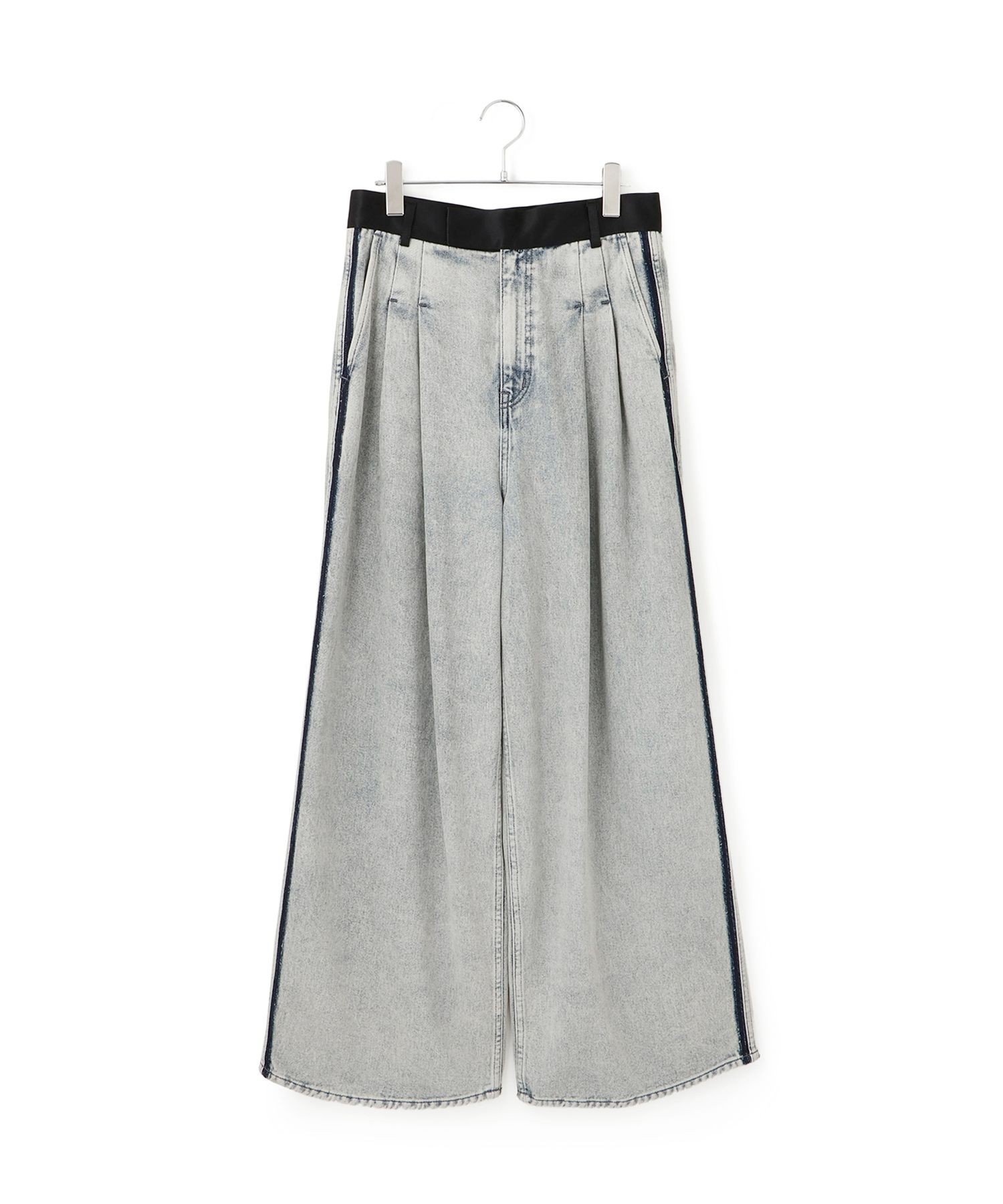 ADAM ET ROPE'｜【EMOELLE】ドレスデニムパンツ | Rakuten Fashion