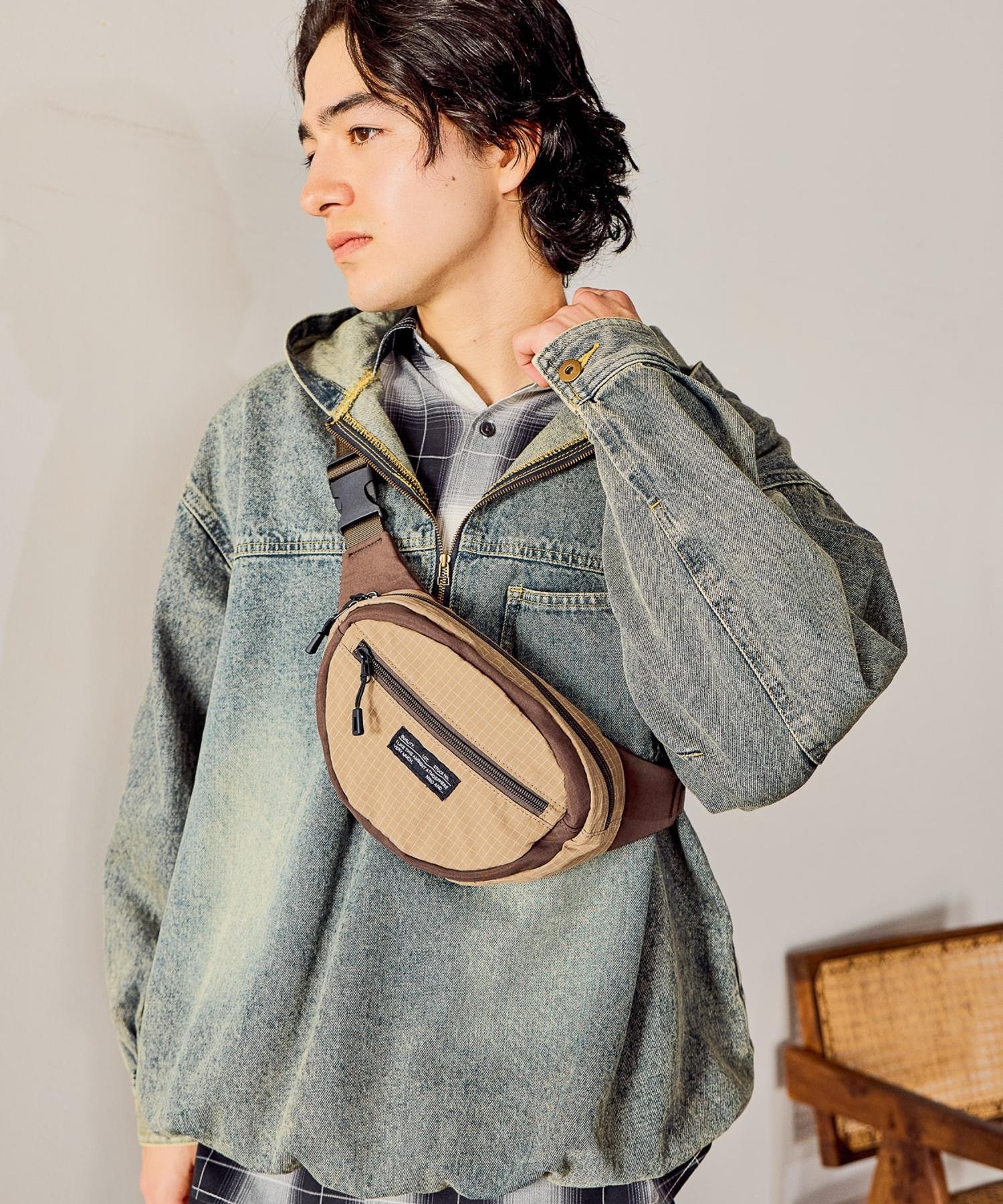 niko and ｜チェックミニボディバッグ | Rakuten Fashion(楽天