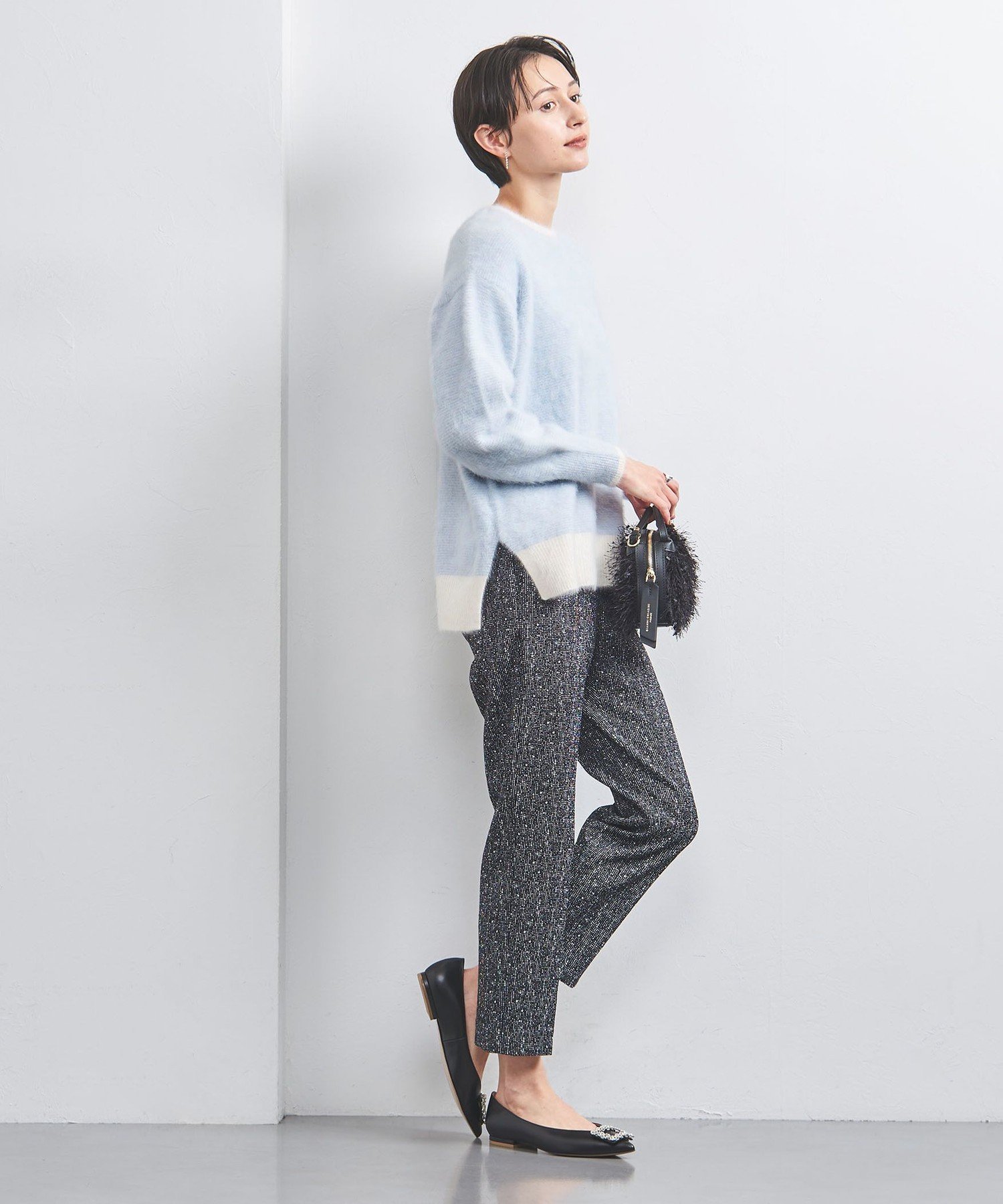 UNITED ARROWS LTD. OUTLET｜フォックス カシミヤ クルーネック ニット