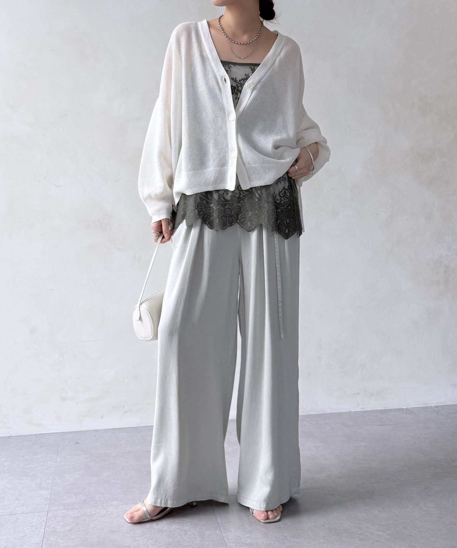 DOUDOU｜【新色追加】スカラレースキャミ | Rakuten Fashion(楽天