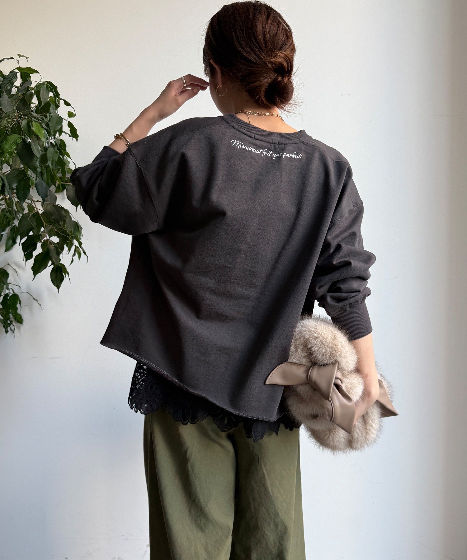 DOUDOU｜【新色追加】スカラレースキャミ | Rakuten Fashion(楽天