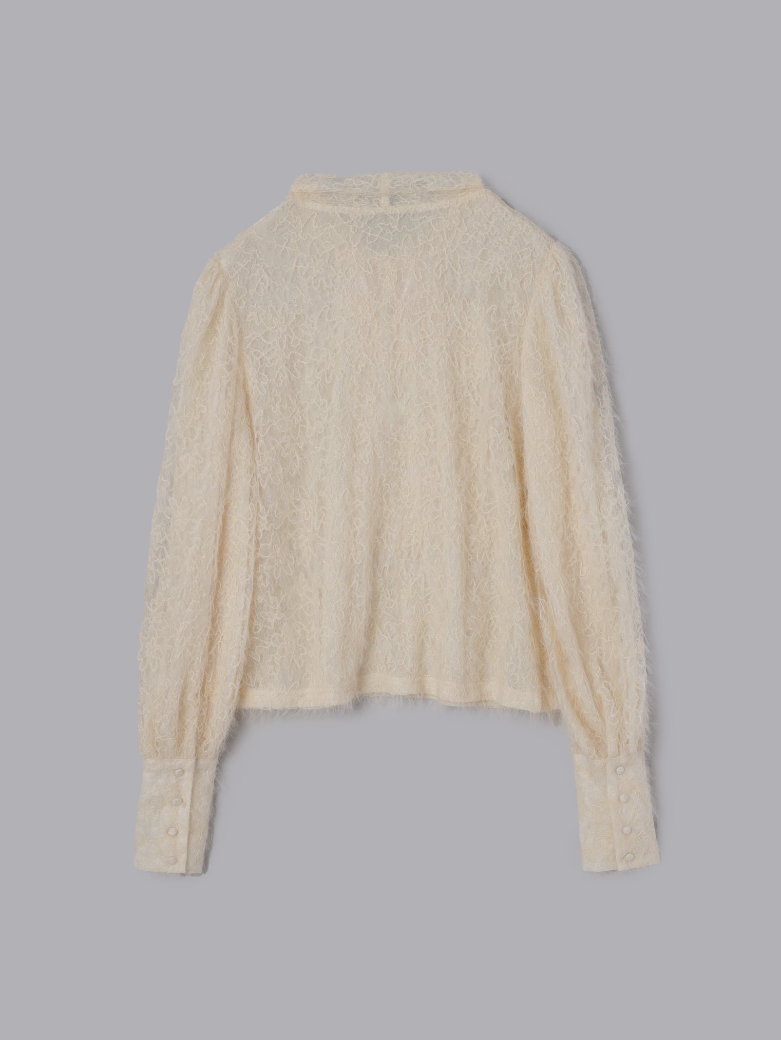 Olu.｜スパンコールレースリボンタイブラウス | Rakuten Fashion(楽天