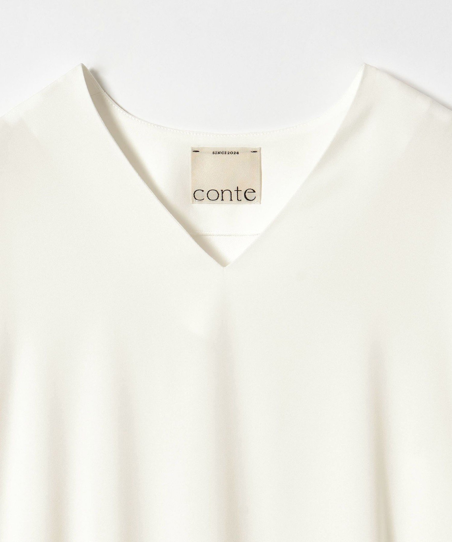 ＜conte＞Vネック ブラウス　ユナイテッドアローズ UNITED ARROWS｜<conte>Vネック ブラウス | Rakuten Fashion(楽天
