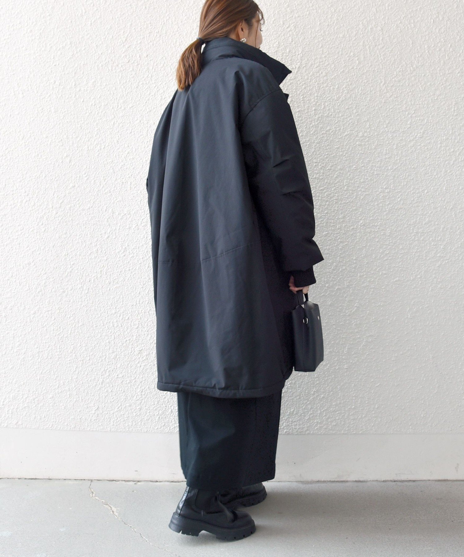 SHIPS｜SHIPS any:<多機能>中綿 2WAY スタンドカラー モンスター