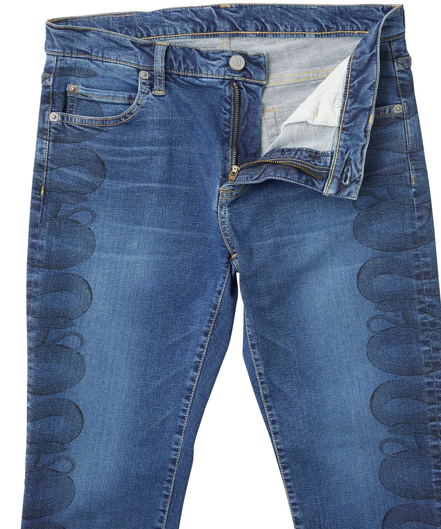 HYSTERIC GLAMOUR｜SNAKE LOOP スキニーデニムパンツ | Rakuten