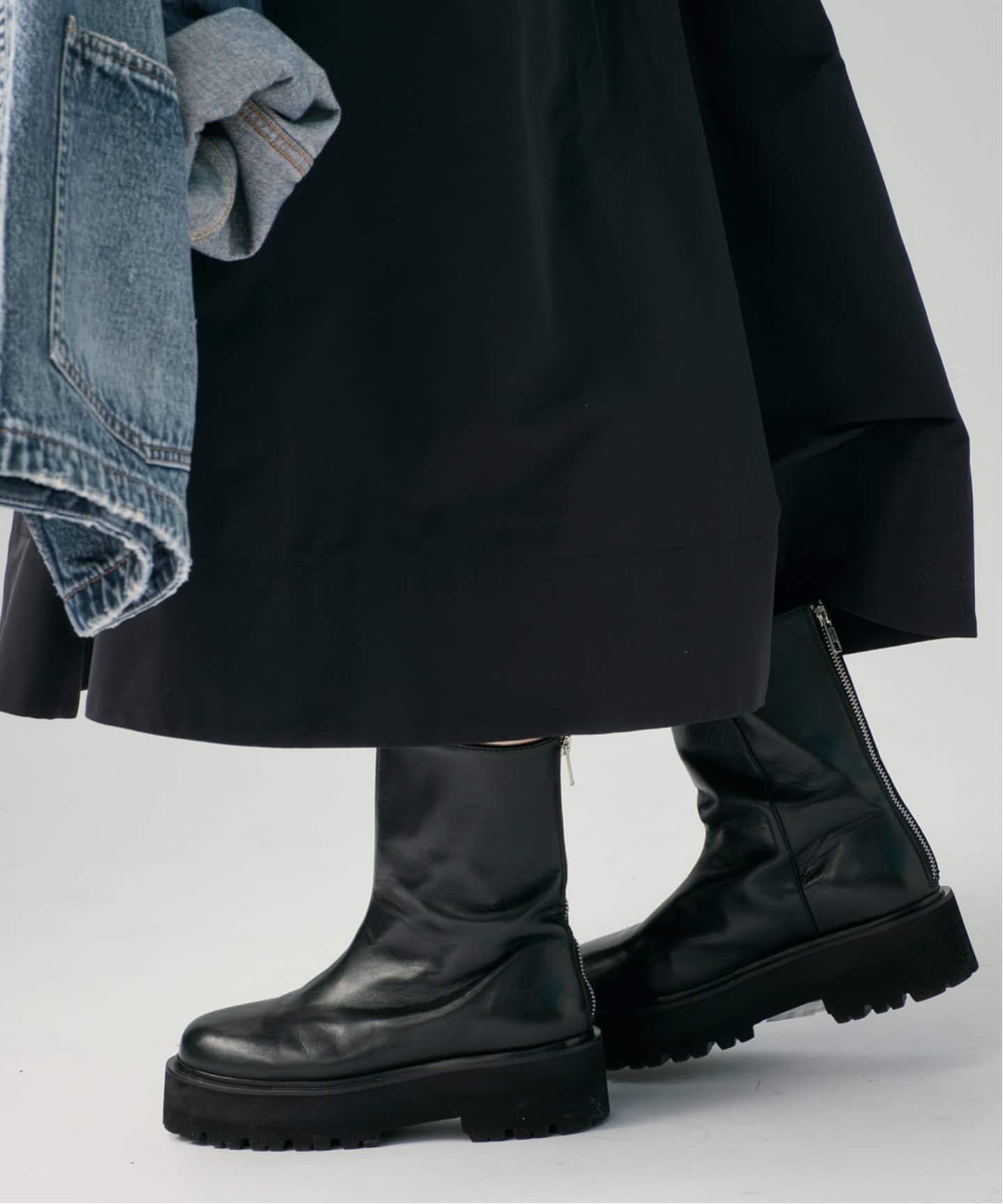 CAMINANDO SIDE ZIP ブーツ 36 CAMINANDO / SIDE ZIP SHORT BOOTS