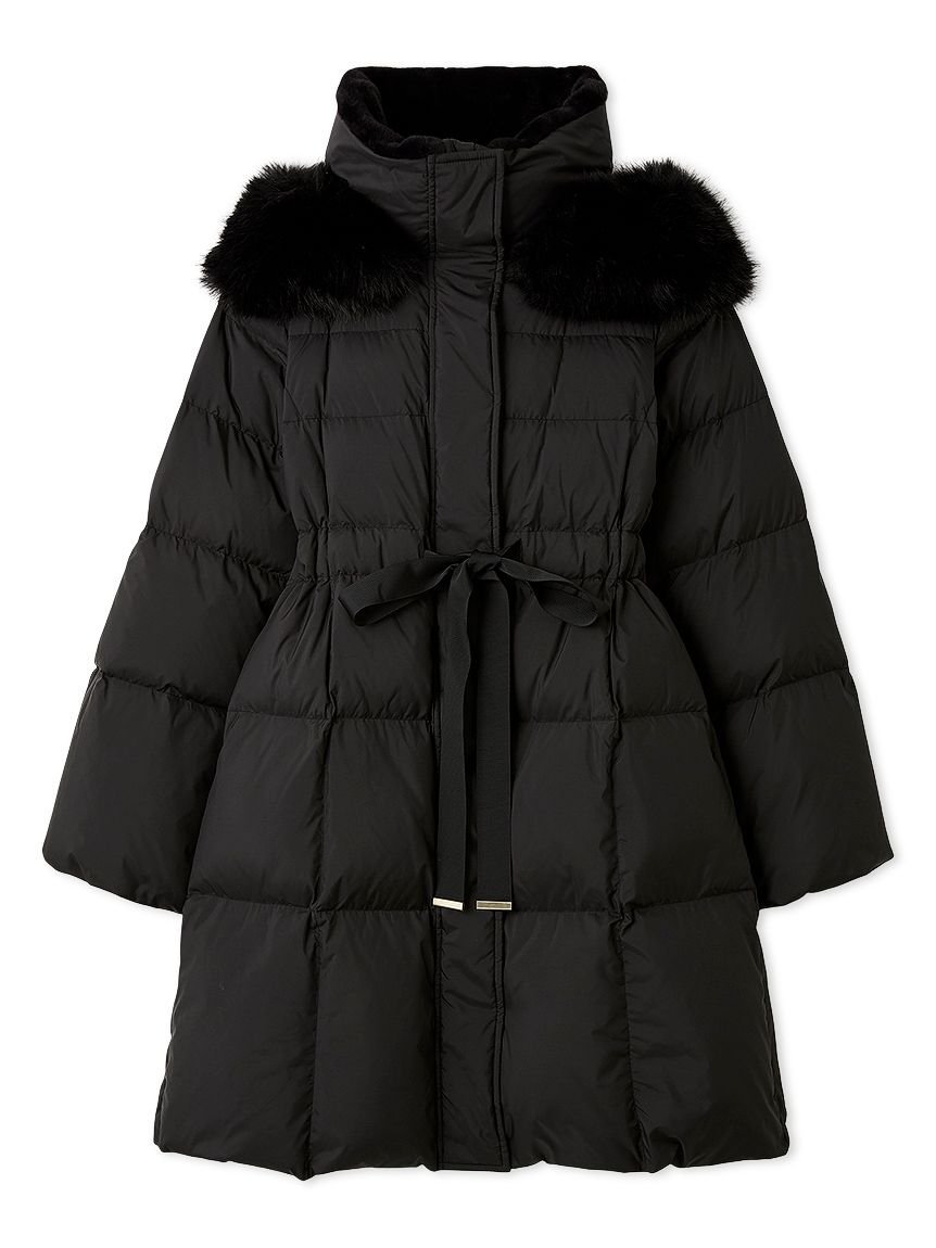 FRAY I.D｜フードファーロングダウンコート | Rakuten Fashion(楽天
