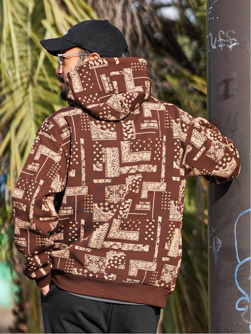 adamsJUGGLER｜WHIM ROTH/(M)W/R Paisley Hoodie | Rakuten Fashion