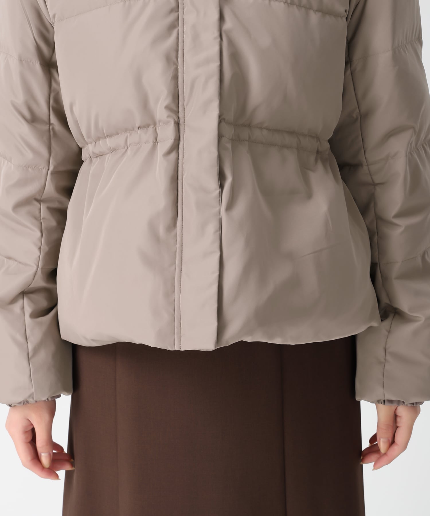 31 Sons de mode｜2025秋冬新作 フードファー付ショートダウン