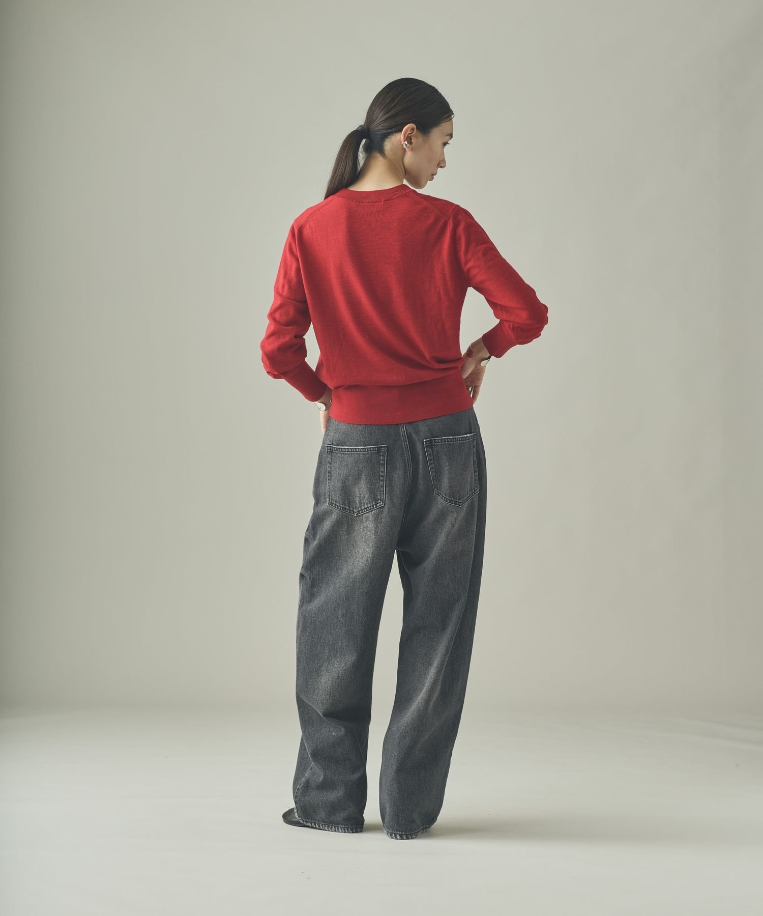 Curensology｜ファインウールクルーニットプルオーバー | Rakuten