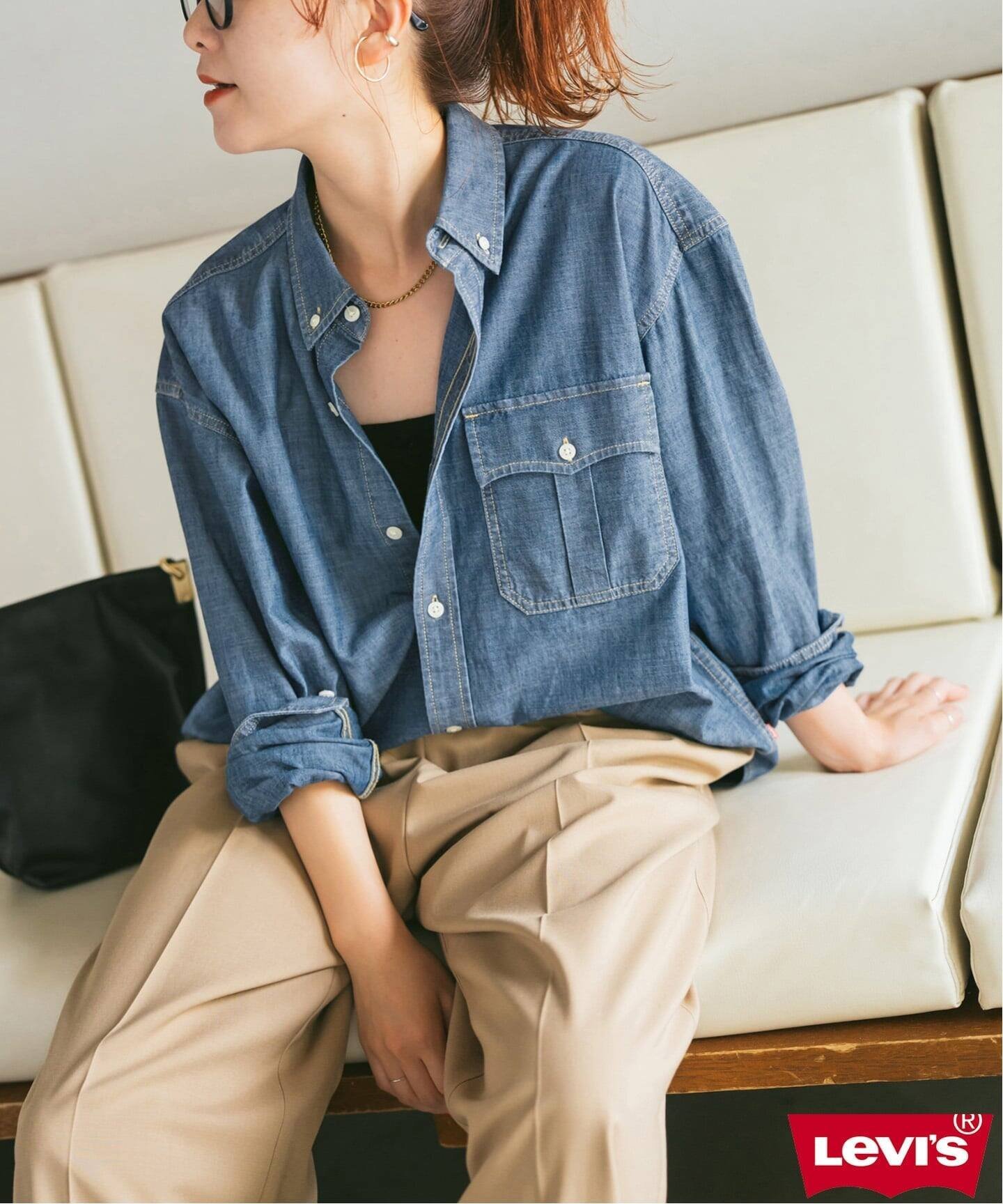 Spick & Span｜Levi's/リーバイス 別注SMU LS ZANDT CROPPED SHIRT