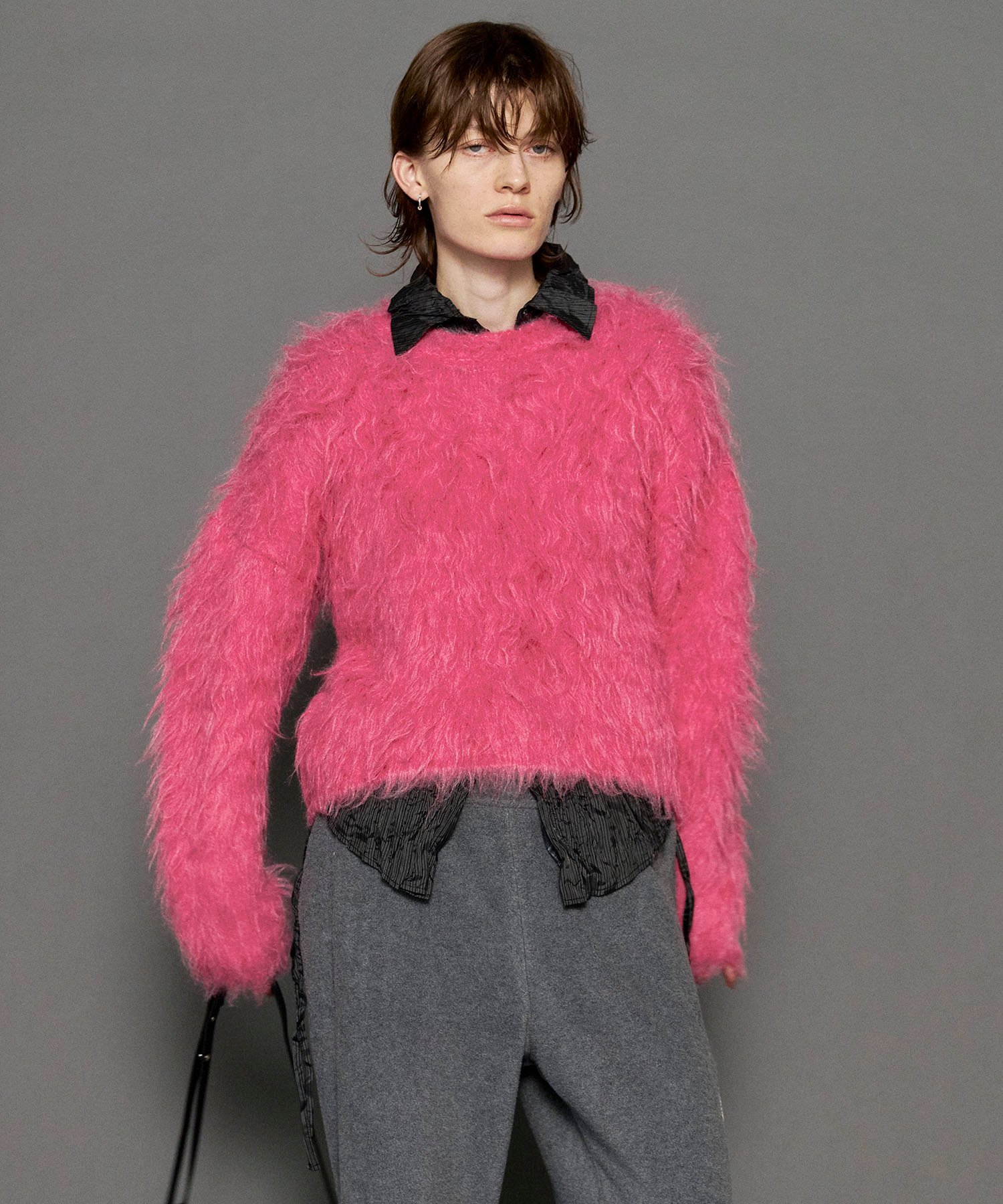 MAISON SPECIAL｜Fluffy Shaggy Knit Pullover | Rakuten Fashion(楽天