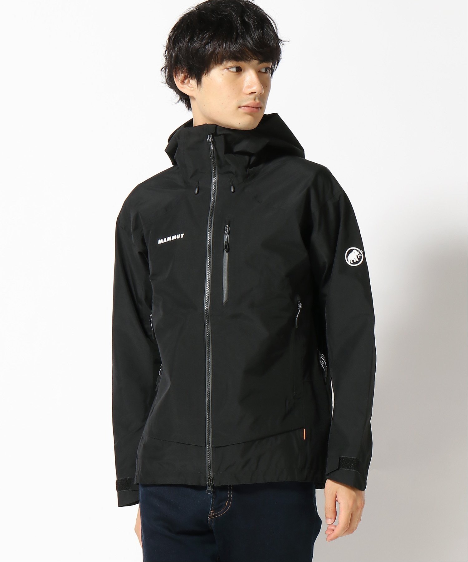 マムート アヤコ プロ ハードシェル フーデットJK 黒 メンズM(ユーロ)