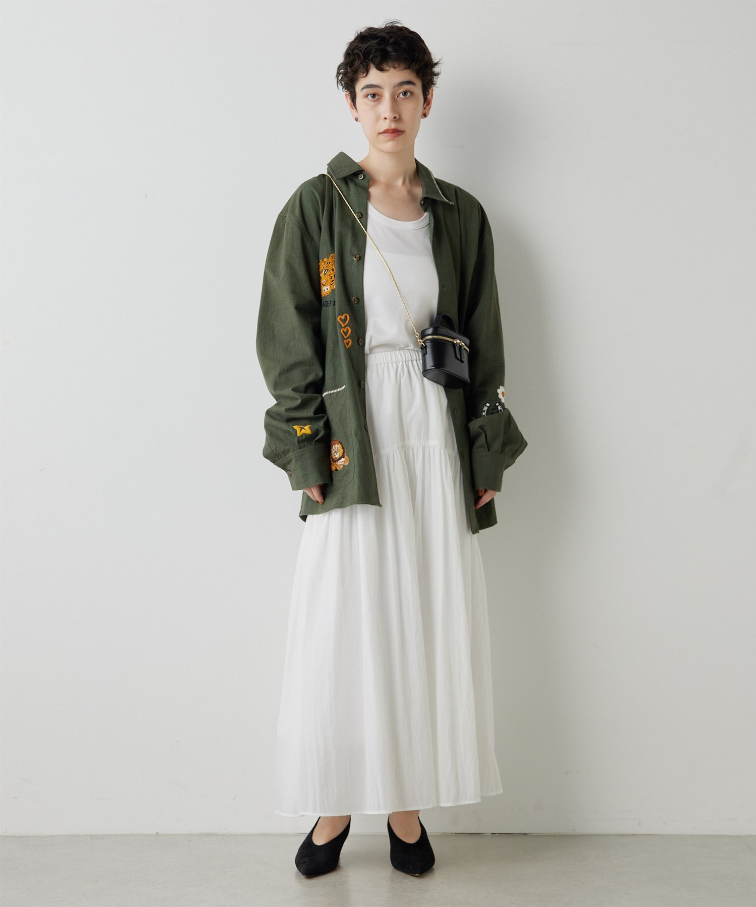 Whim Gazette｜ヴィンテージタフタスカート | Rakuten Fashion(楽天