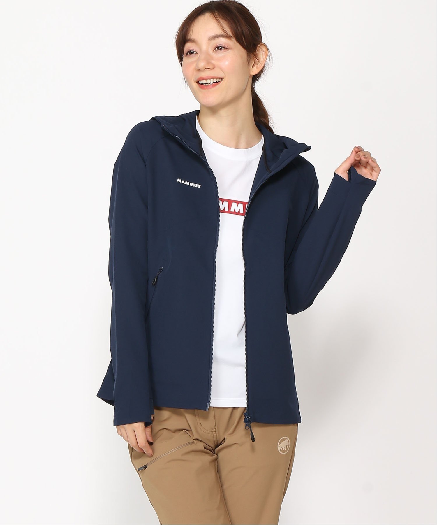 MAMMUT｜MAMMUT/(W)【公式】マクン 2.0 ソフトシェル フーデッド