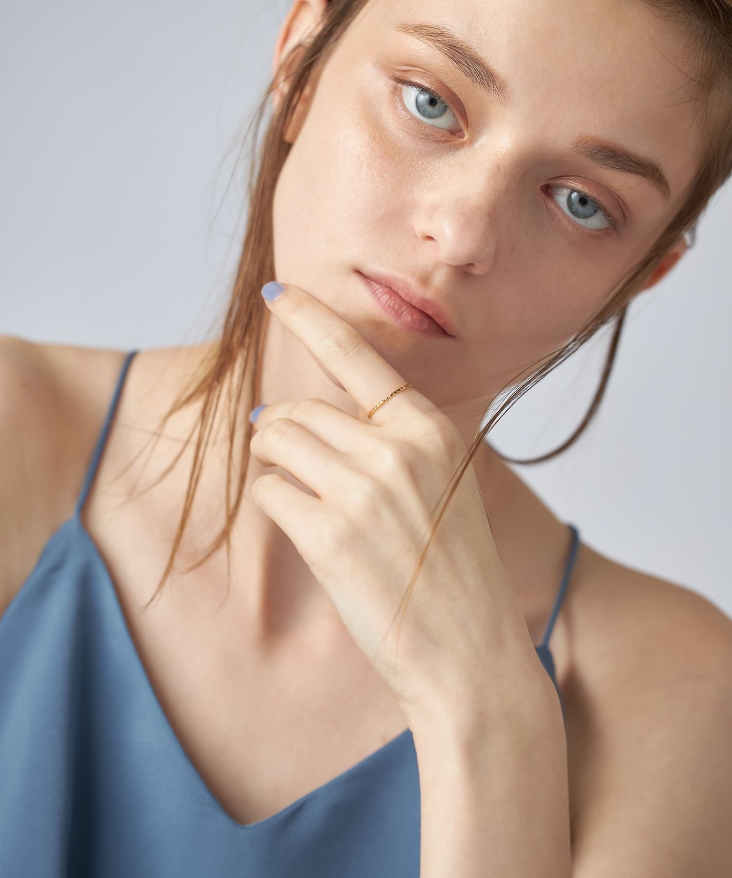 ete｜[クレール]K18YG スタッズカット リング | Rakuten Fashion(楽天