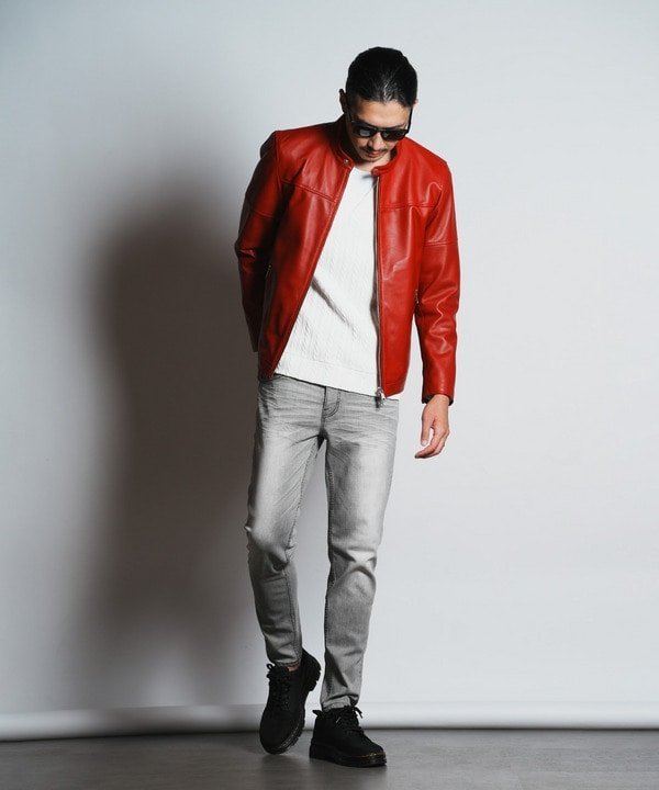 MEN'S BIGI｜【Limited Color Model】ラムセミネイキッドシングル