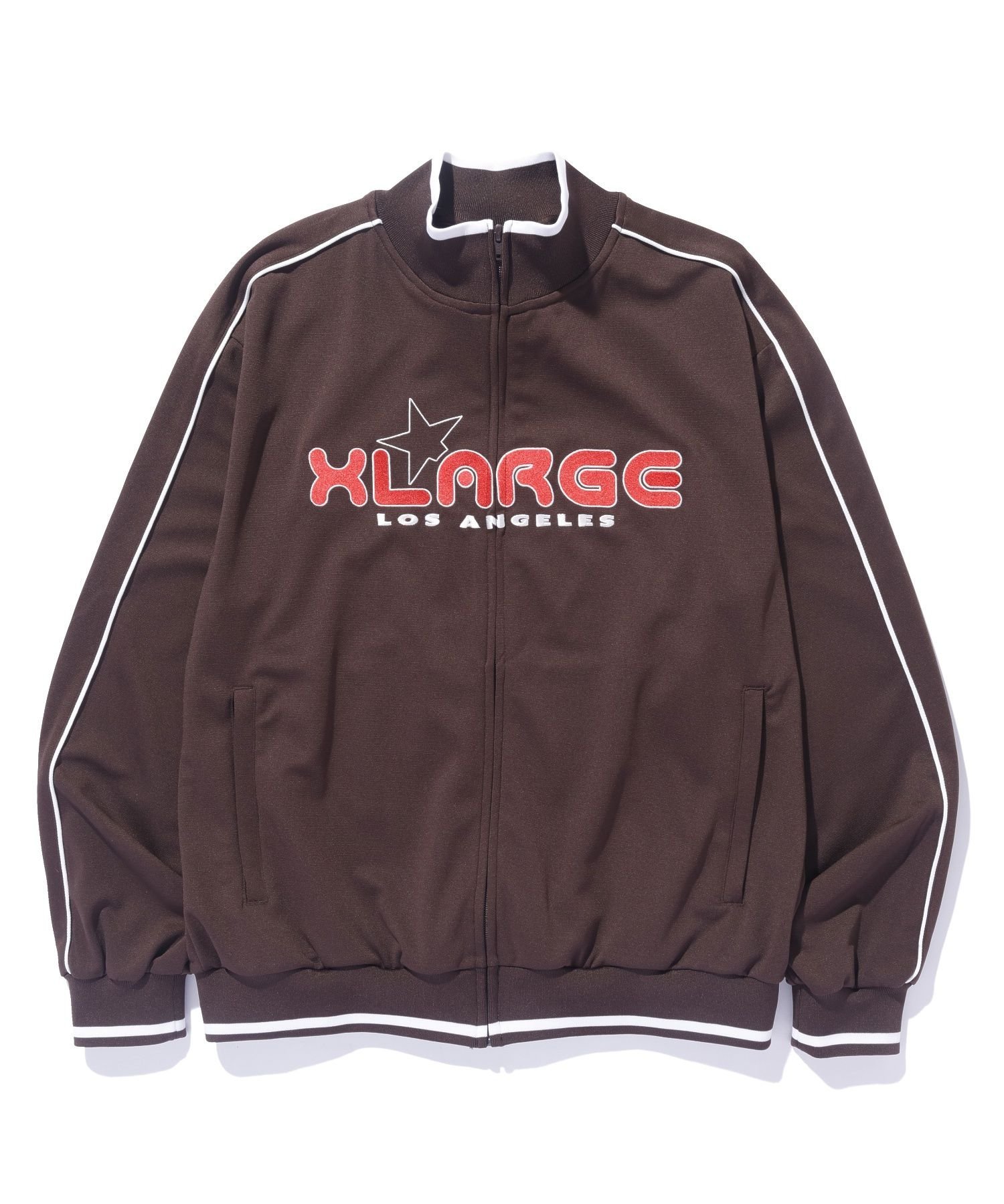 XLARGE｜EMBROIDERED LOGO PIPING TRACK JACKET | Rakuten Fashion
