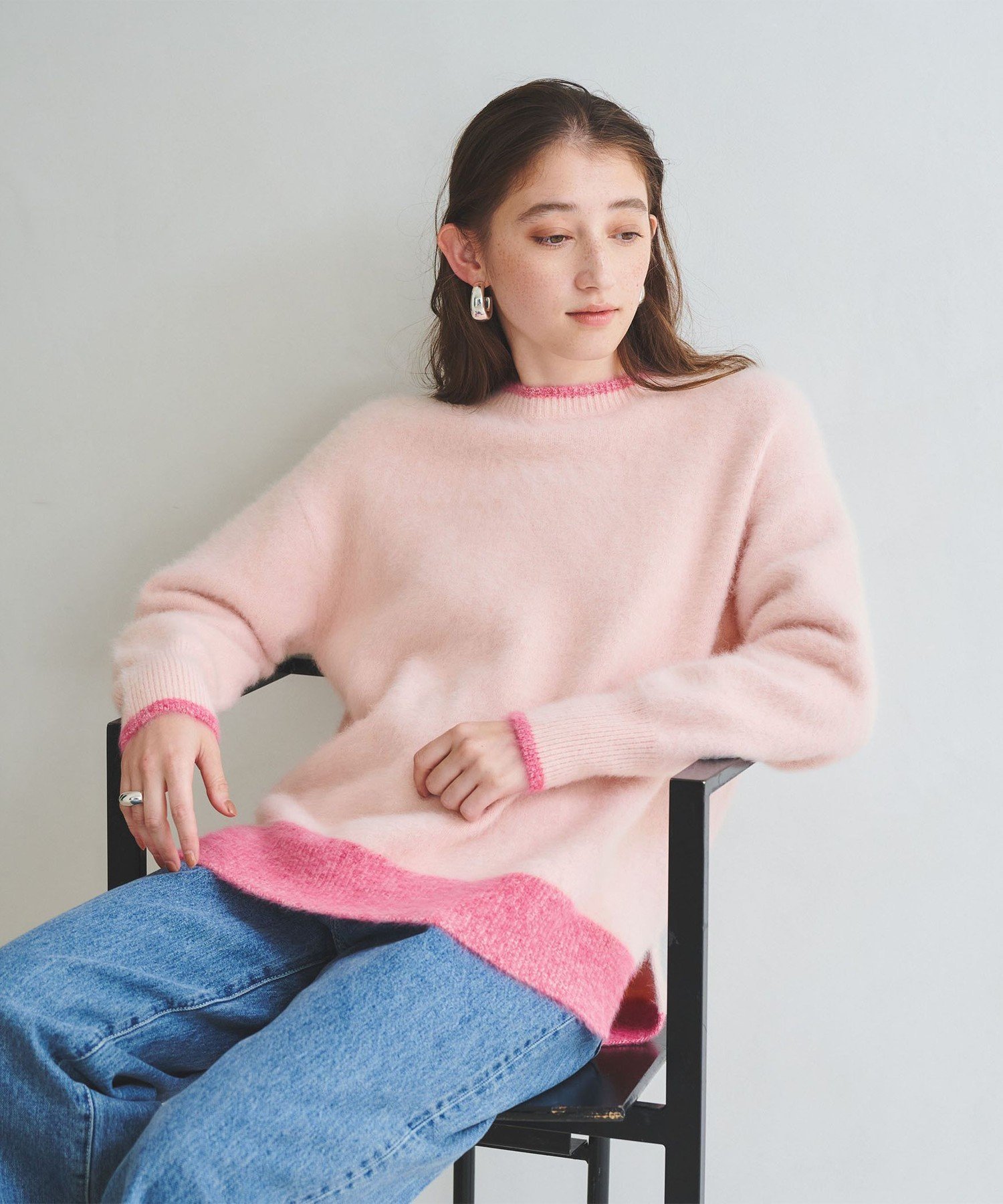 UNITED ARROWS｜フォックスカシミヤ クルーネック ニット | Rakuten