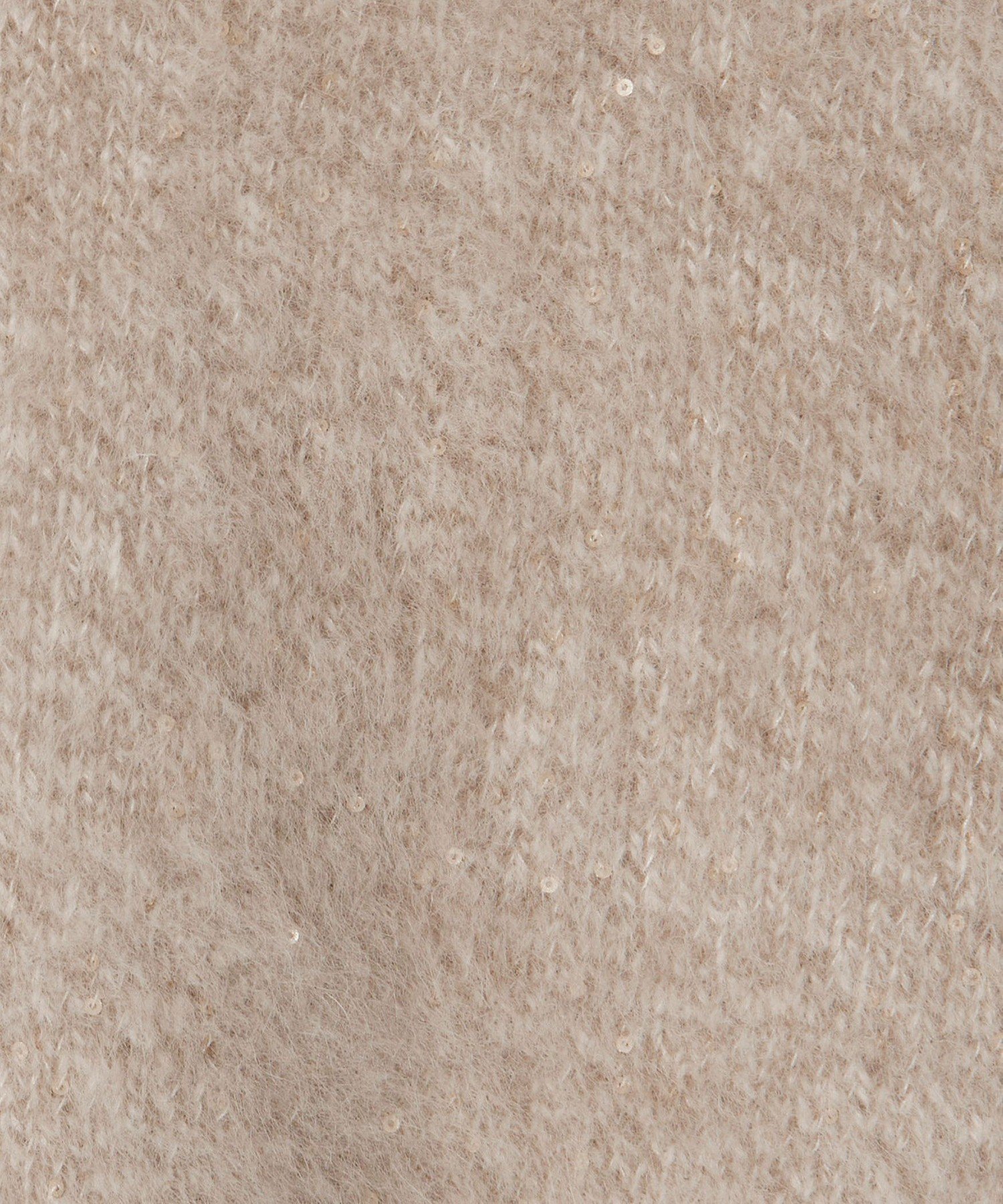 UNITED ARROWS｜フォックスカシミヤ スパンコール クルーネックニット