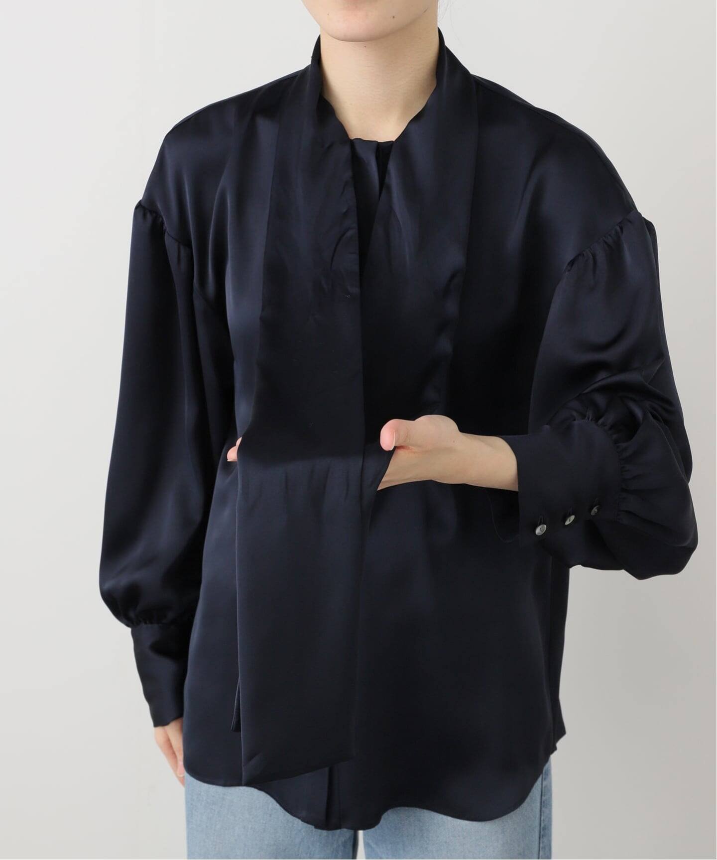 IENA｜サテンボウタイブラウス | Rakuten Fashion(楽天ファッション