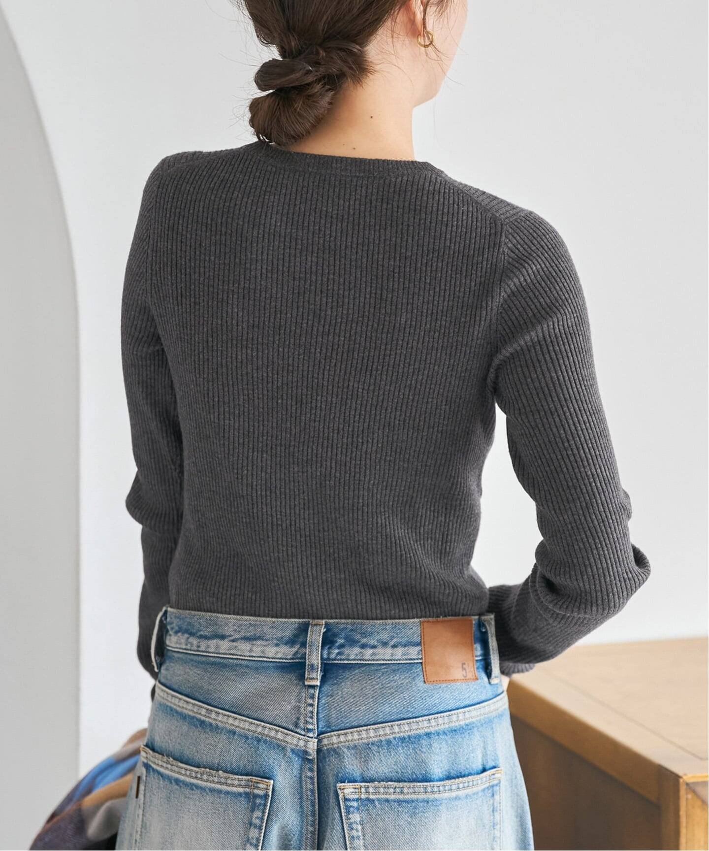 Spick & Span｜《WEB限定 / 追加》ウォッシャブル クルーネック