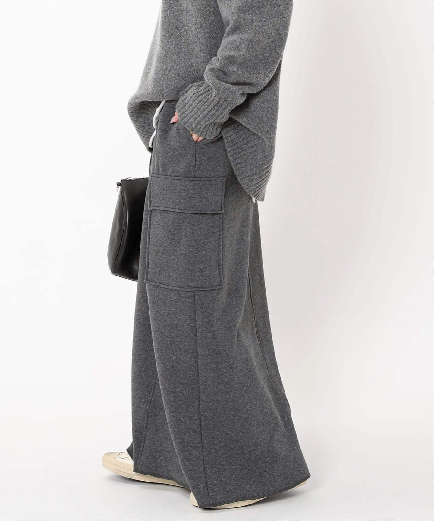 AP STUDIO｜ウォームスウェットカーゴスカート | Rakuten Fashion(楽天