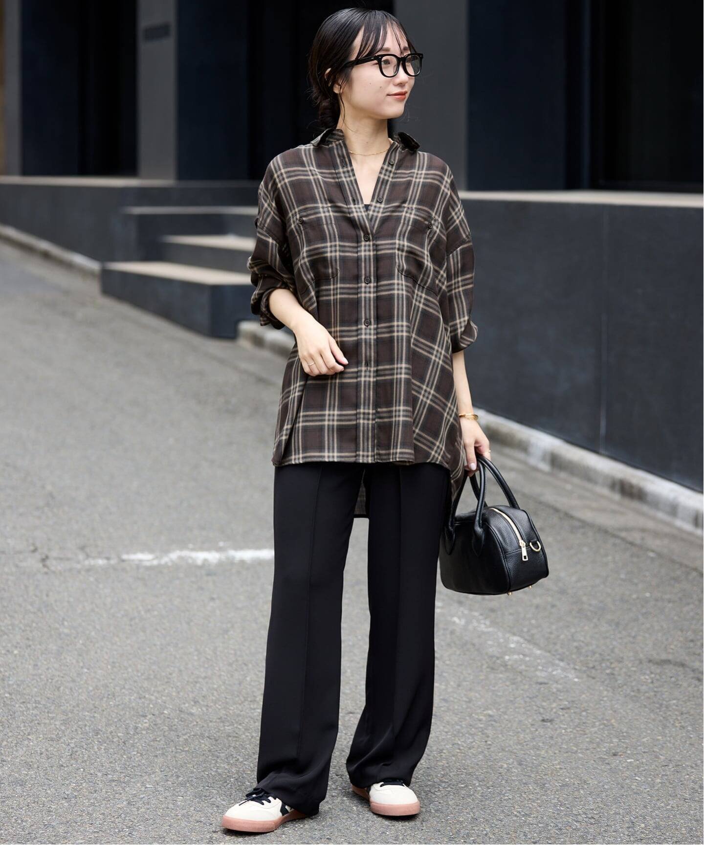 SLOBE IENA｜ビエラチェックルーズシャツ | Rakuten Fashion(楽天