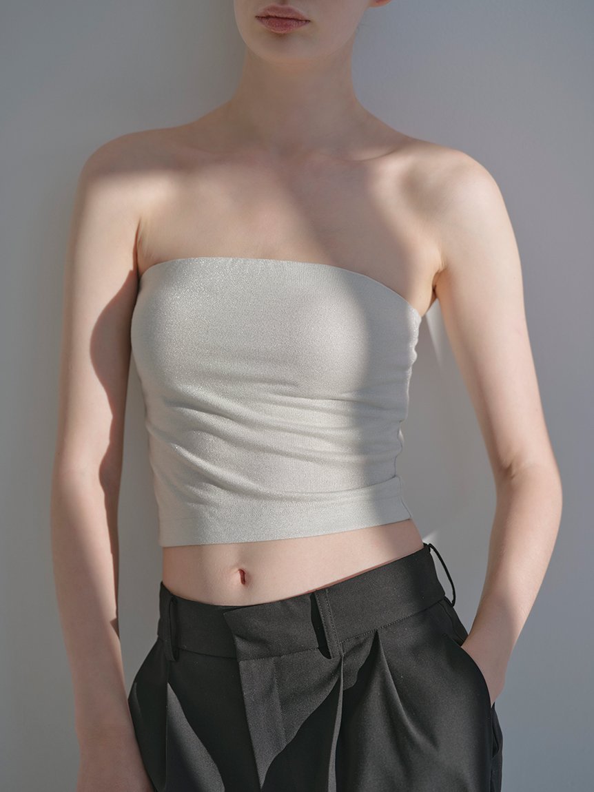 UNDERSON UNDERSON｜ラメベアトップ | Rakuten Fashion(楽天