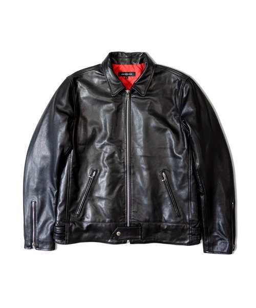 JACKROSE｜JE-BUFFARO CALF LEATHER SINGLE RIDERS JACKET 2025(MENS